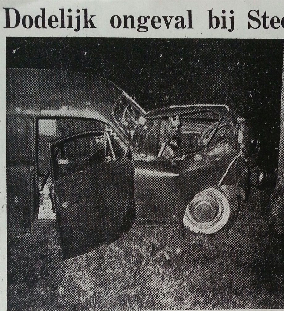 Wapserveen - Jan Vredeveld verongelukt....
