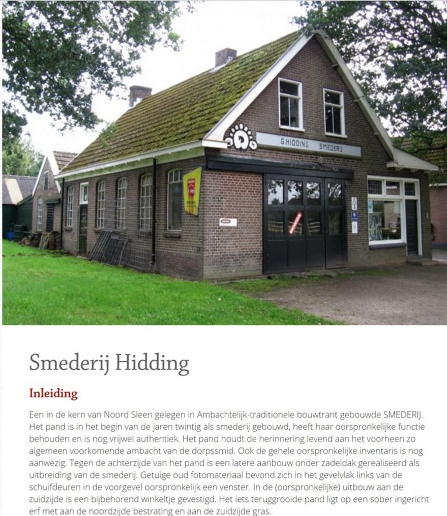 Noord Sleen - Hidding - Markeweg 3 (bouwjaar 1920)