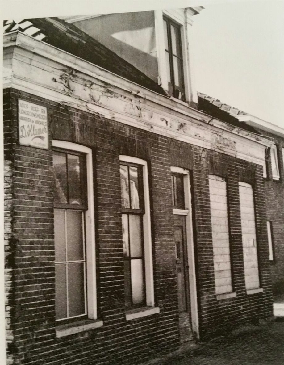 Assen - Klamer  - Venestraat (1971 afgebroken)
