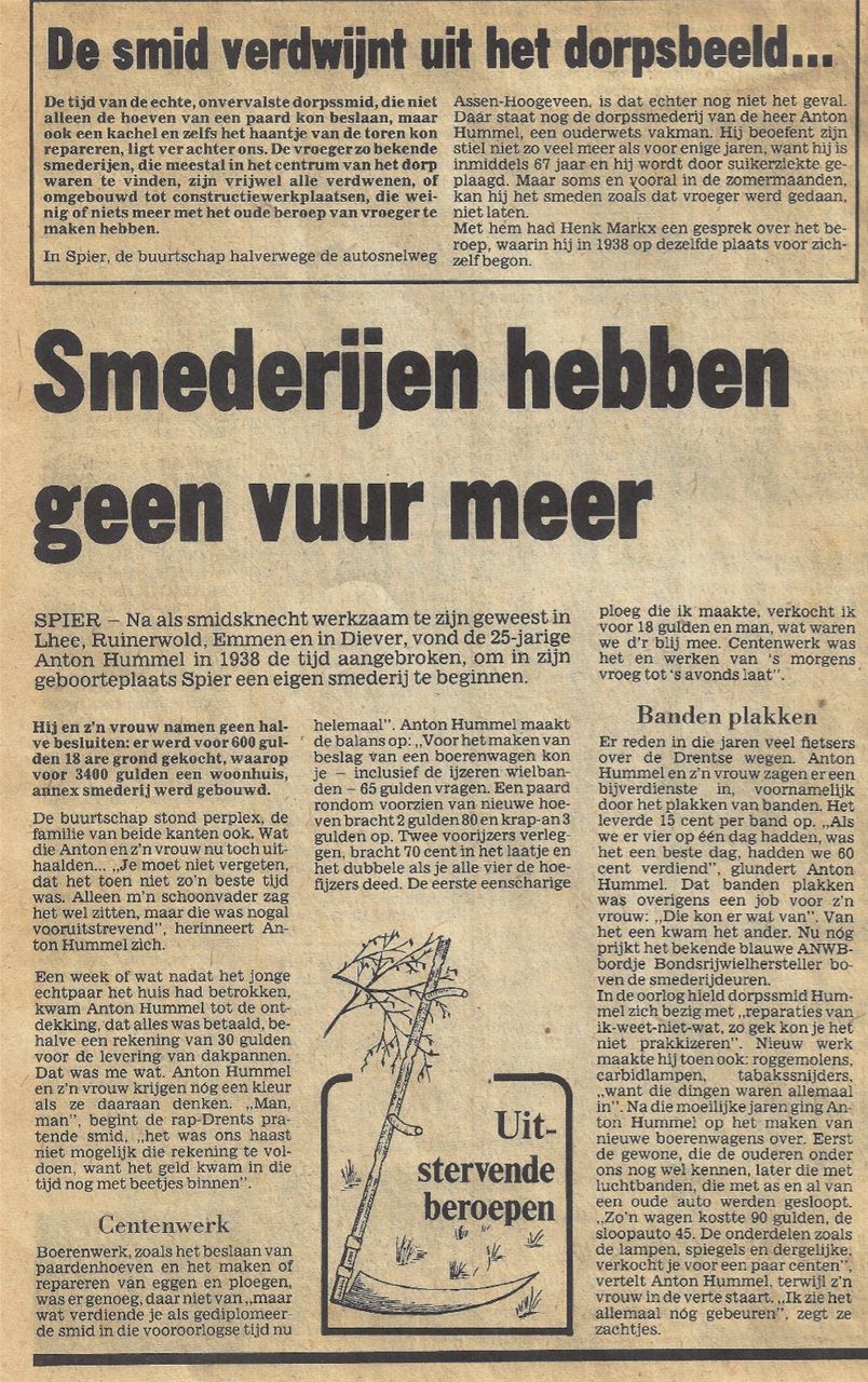 Spier, Albert (geen Anton) Hummel