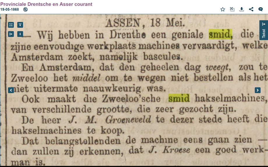 Zweeloo, Johannes (Jan) Kroeze