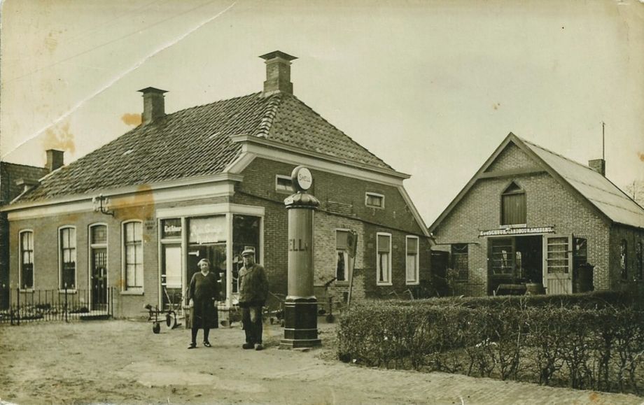 Buinerveen - Van der Schuur - ex Hoofdstraat K66 Foto uit 1932
