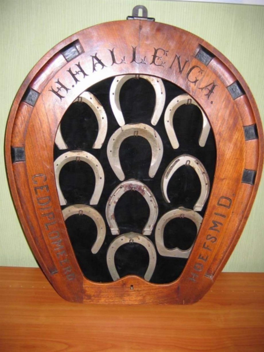 Exloo - Hoefijzerkast van Hendrik Hallenga