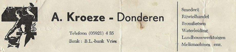 Donderen - A. Kroeze